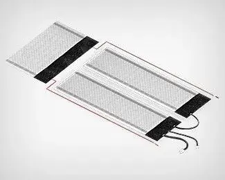 Carbon Heizmatte carbomesh 24 split s Basic/Light Geprüft