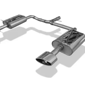 Zertifiziert Fox Hyundai i40 CW Endschalldämpfer rechts/links - 160x90 Typ 38 rechts/links