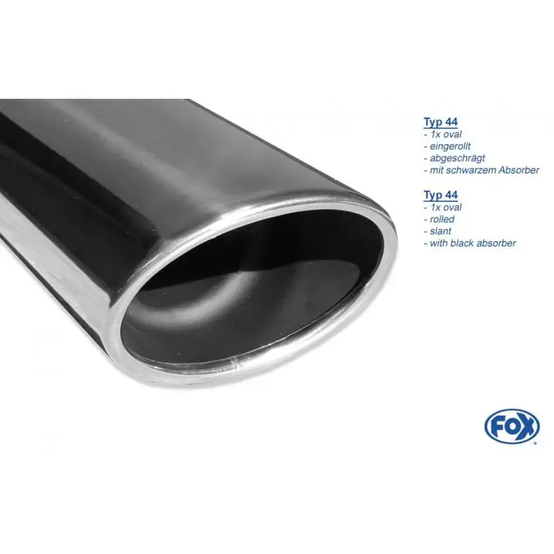 Nur Heute Fox Sportauspuffanlage Hyundai Santa Fe 4x4 - CM Endschalldämpfer rechts/links HY121004-731