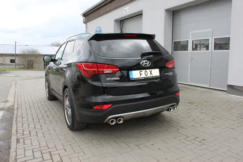 Solange Der Vorrat Reicht Fox Hyundai Santa Fé 4x4 - DM Endrohrsystem rechts/links - 2x88x79 Typ 71 rechts/links
