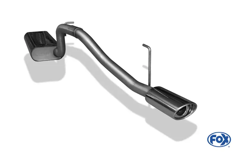 Fox Jeep Cherokee/ Liberty Typ KJ Endschalldämpfer einflutig - 115x85 Typ 33 Begrenztes Angebot
