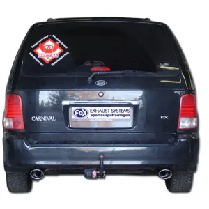Letzte Chance Fox Kia Carnival II Endrohrgeweih rechts/links - 115x85 Typ 33 rechts/links