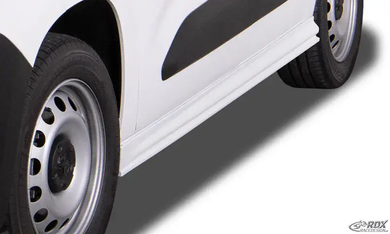 RDX Seitenschweller für CITROEN Berlingo, PEUGEOT Partner & Rifter, OPEL Combo, TOYOTA ProAce City (Typ E, 2018+) "Edition" Preiswert