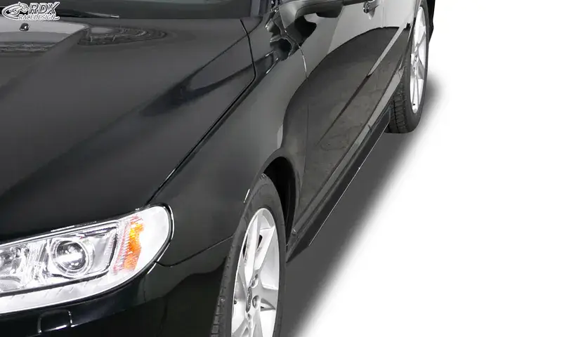 Neue Ware RDX Seitenschweller für VOLVO S80 2006-2016 / V70 2007-2016 "Slim"