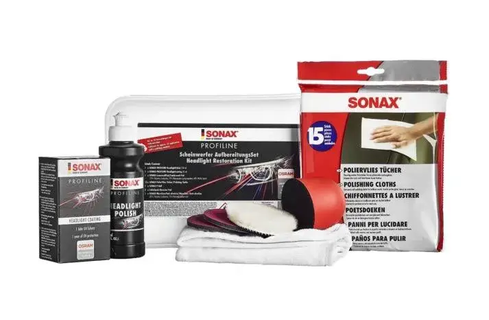 Heißes Angebot Sonax PROFILINE Scheinwerfer Aufbereitung Set