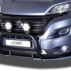 Mega-Angebot RDX Frontspoiler VARIO-X für FIAT Ducato (2014-2024) & CITROEN Jumper (2014-2024) & OPEL Movano (2021-2024) & PEUGEOT Boxer (2014-2024) & RAM ProMaster (2013-2025) (mit Radlaufverbreiterungen, z.B. Heavy / Maxi) Spoilerlippe
