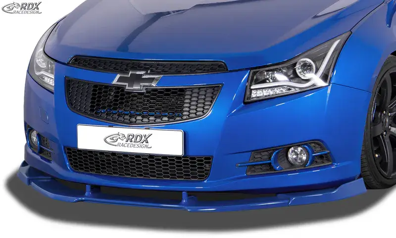 Neuheit RDX Frontspoiler VARIO-X für CHEVROLET Cruze 2009-2012 Frontlippe Front Ansatz Vorne Spoilerlippe