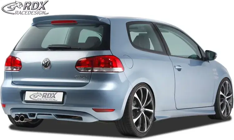RDX Heckansatz für VW Golf 6 Heckeinsatz Heckblende Diffusor Neue Kollektion