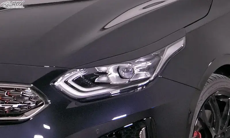 Rabatt RDX Scheinwerferblenden für KIA Ceed CD & KIA ProCeed CD (2018-2021 & 2021+) Böser Blick