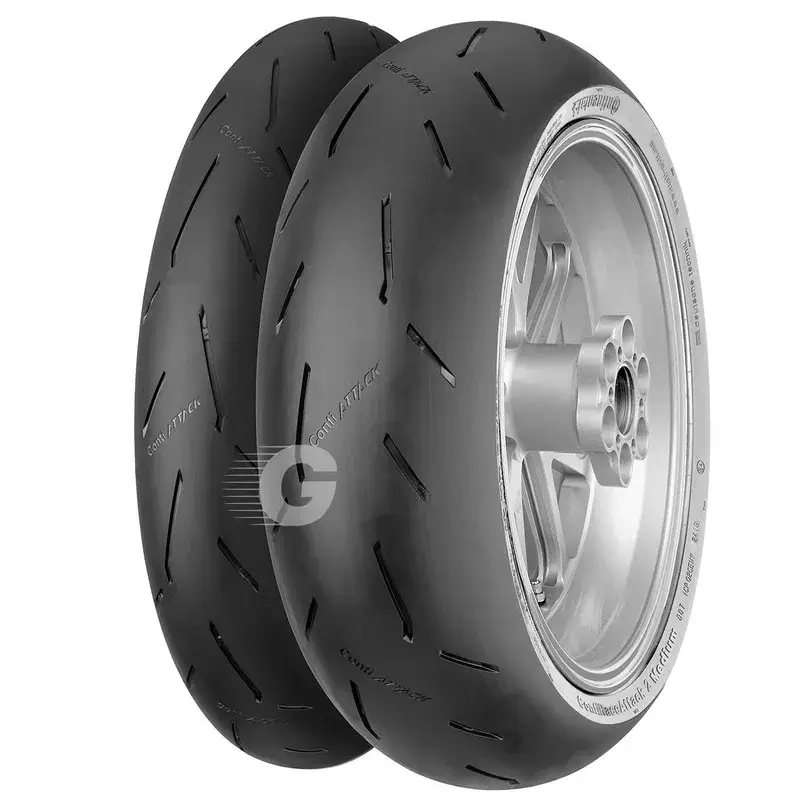Continental 120/70 ZR17 58W TL ContiRaceAttack 2 Front Highlight
