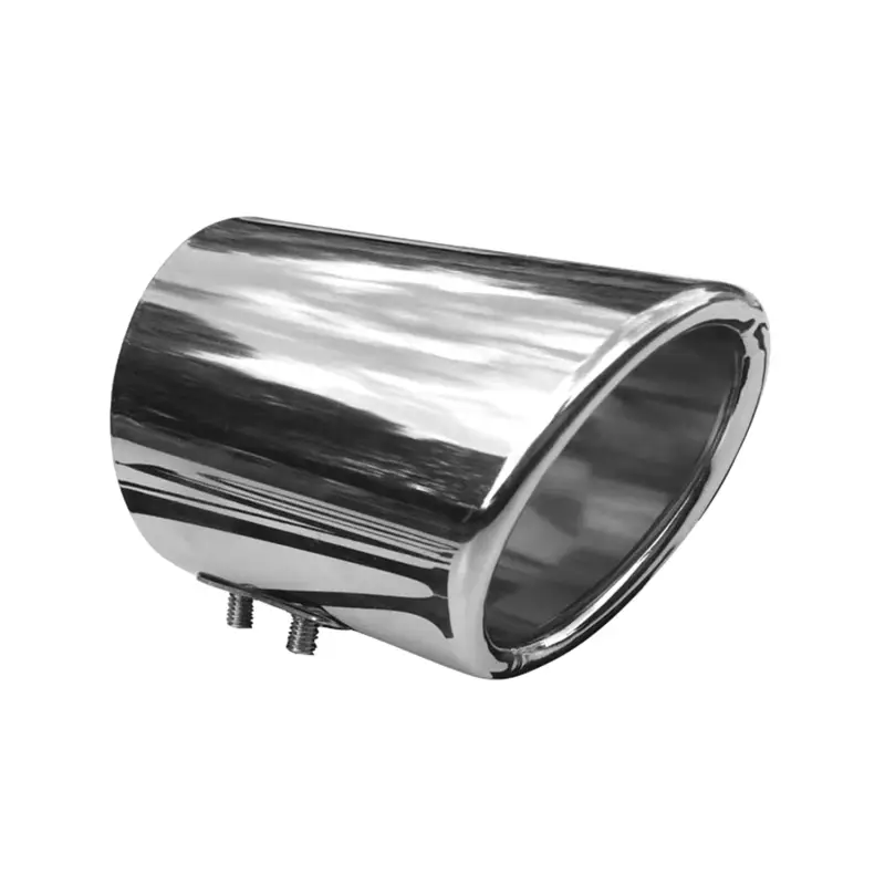 Super-Preis Auspuffblende Endrohr für Audi A3 A4 A4 A5 A6 A7 A8 Edelstahl Chrom 76mm 1tlg