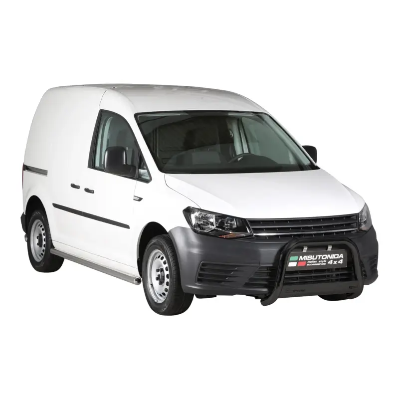 Bestpreis Frontbügel Frontschutzbügel für VW Caddy 2015-2020 ø63mm Stahl Schwarz Schutz