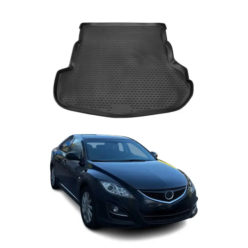 Kofferraummatte Kofferraumwanne für Mazda 6 Stufenheck 2007-2013 Gummi TPE Sale