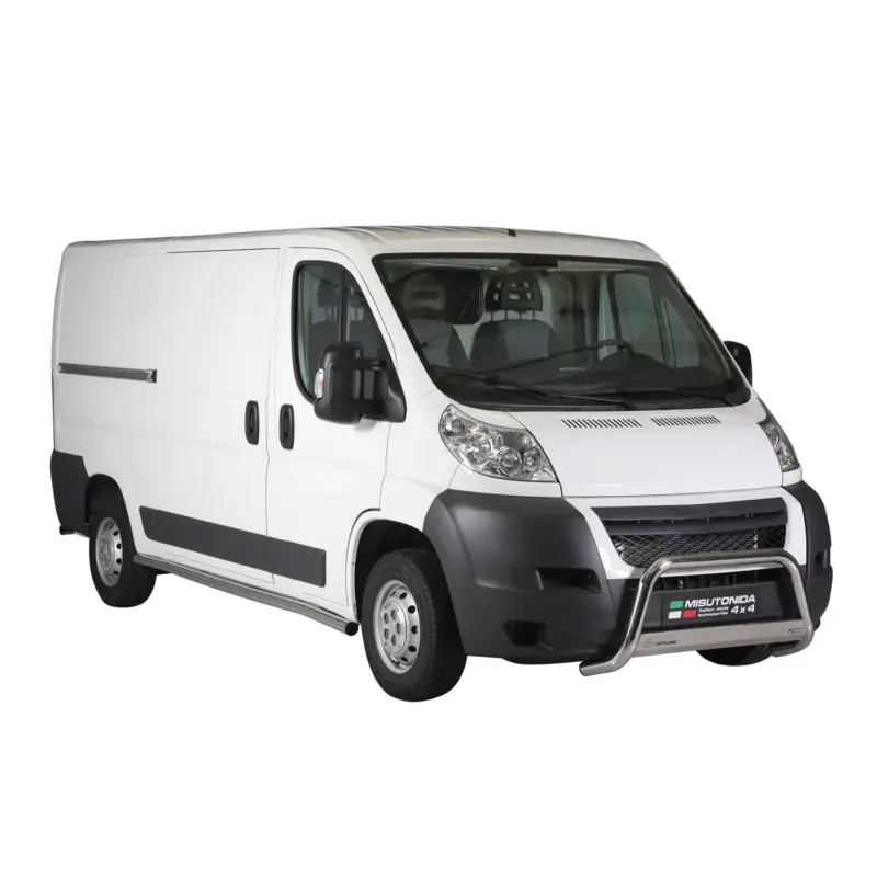 Frontbügel Frontschutzbügel für Citroen Jumper 2006-2013 ø63mm Stahl Silber Sonderangebot