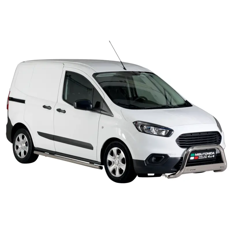 Frontbügel Frontschutzbügel für Ford Transit Courirer 2018-2023 Grau Ø 63 mm Versand Am Gleichen Tag