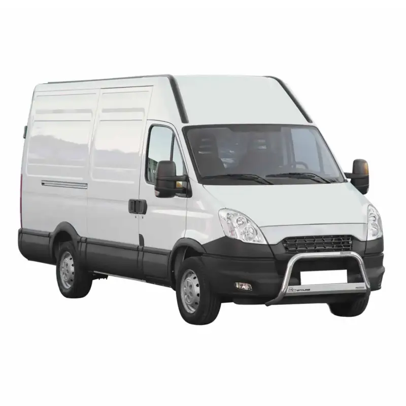 Schneller Versand Edelstahl Frontbügel Frontschutzbügel für Iveco Daily 2013-2021 Grau Ø 63 mm