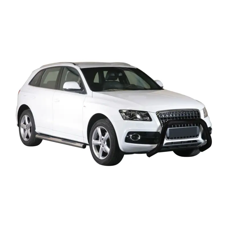 Frontbügel Frontschutzbügel für Audi Q5 2008-2015 ø76mm Stahl Schwarz Schutz Must-Have