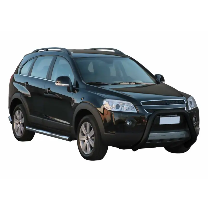 Frontbügel Frontschutzbügel für Chevrolet Captiva 2006-2010 ø76mm Stahl Schwarz Rabatt