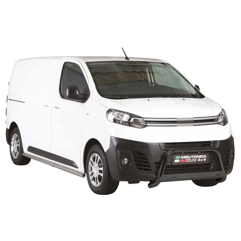 Sonderaktion Frontbügel Frontschutzbügel für Citroen Jumpy 2016-2026 ø63mm Stahl Schwarz