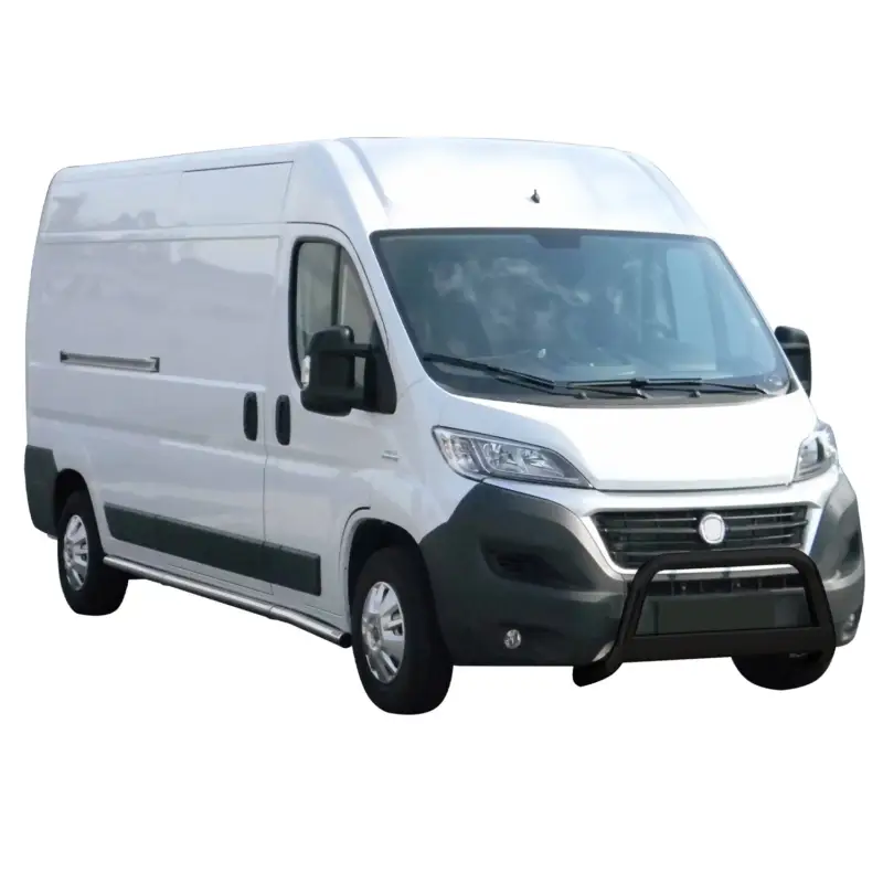 Highlight Frontbügel Frontschutzbügel für Fiat Ducato 2014-2020 ø63mm Stahl Schwarz Schutz