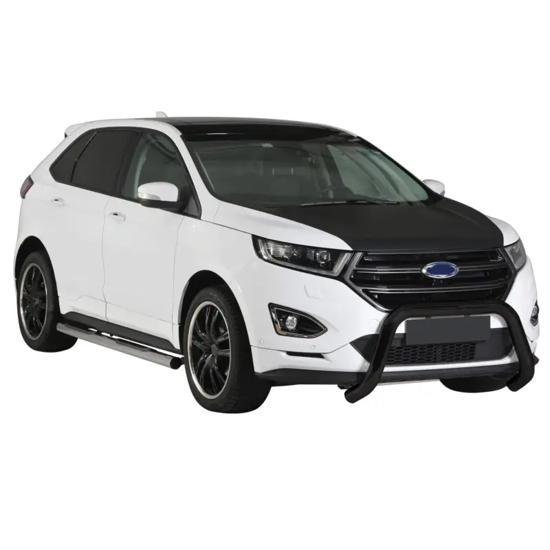Frontbügel Frontschutzbügel für Ford Edge 2014-2018 ø76mm Stahl Schwarz Schutz Sale
