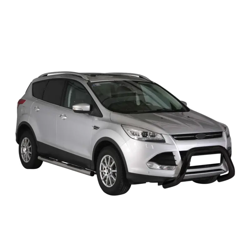 Saisonangebot Frontbügel Frontschutzbügel für Ford Kuga II 2012-17 Pre-FL ø76mm Stahl Schwarz