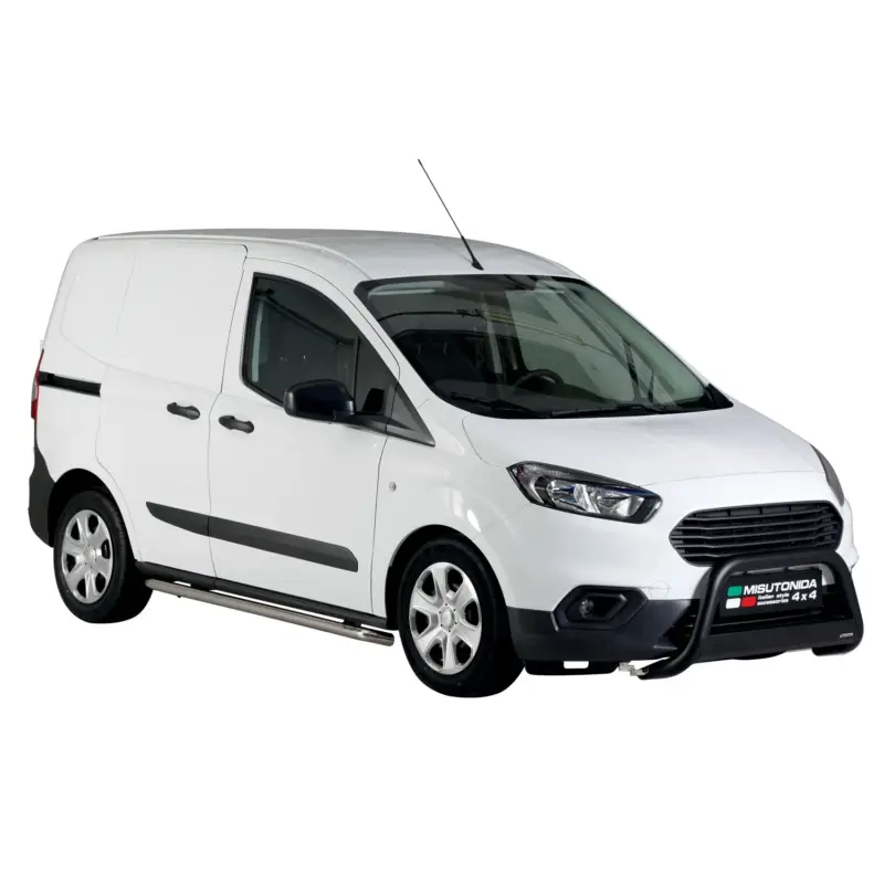 Kracherpreis Frontbügel Frontschutzbügel für Ford Transit Courier 2018-2023 Schwarz Ø 63 mm
