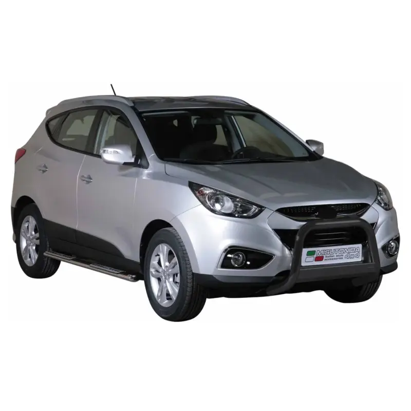 Schneller Versand Frontbügel Frontschutzbügel für Hyundai ix35 2009-2015 ø63mm Stahl Schwarz