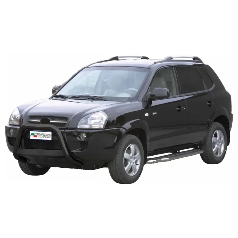 Sichere Zahlung Frontbügel Frontschutzbügel für Hyundai Tucson 2004-2009 ø63mm Stahl Schwarz