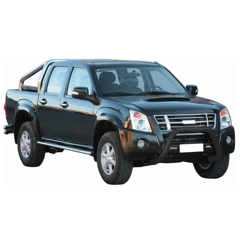 Super-Preis Frontbügel Frontschutzbügel für Isuzu D-Max 2006-2012 ø76mm Stahl Schwarz Schutz