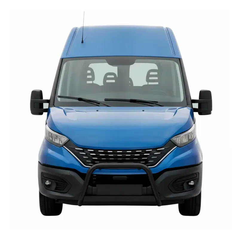 Heißes Angebot Frontbügel Frontschutzbügel für Iveco Daily 2019-2023 ø63mm Stahl Schwarz Schutz