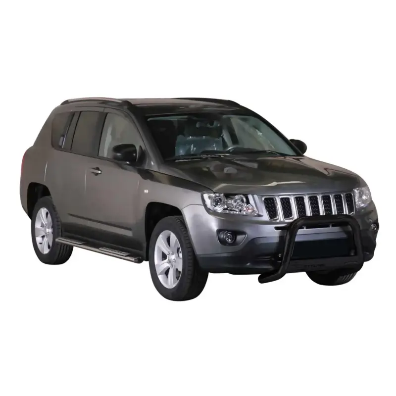 Günstig Frontbügel Frontschutzbügel für Jeep Compass 2011-2016 ø63mm Stahl Schwarz