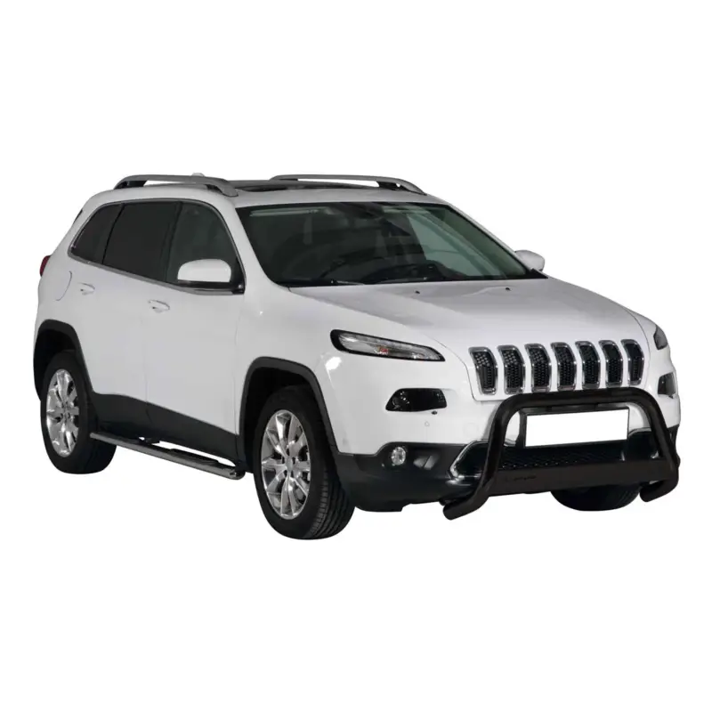 Meistverkauft Frontbügel Frontschutzbügel für Jeep Cherokee 2013-2018 ø63mm Stahl Schwarz