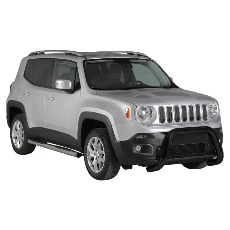 Sonderaktion Frontbügel Frontschutzbügel für Jeep Renegade 2014-2017 ø76mm Stahl Schwarz