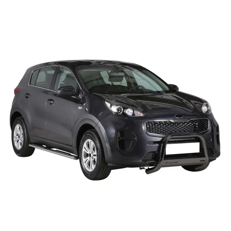 Preisreduziert Frontbügel Frontschutzbügel für Kia Sportage 2016-2018 ø63mm Stahl Schwarz