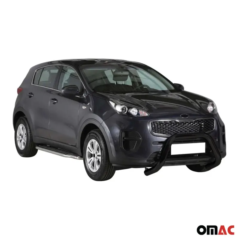 Frontbügel Frontschutzbügel für Kia Sportage 2016-2018 ø76mm Stahl Schwarz Jetzt Bestellen