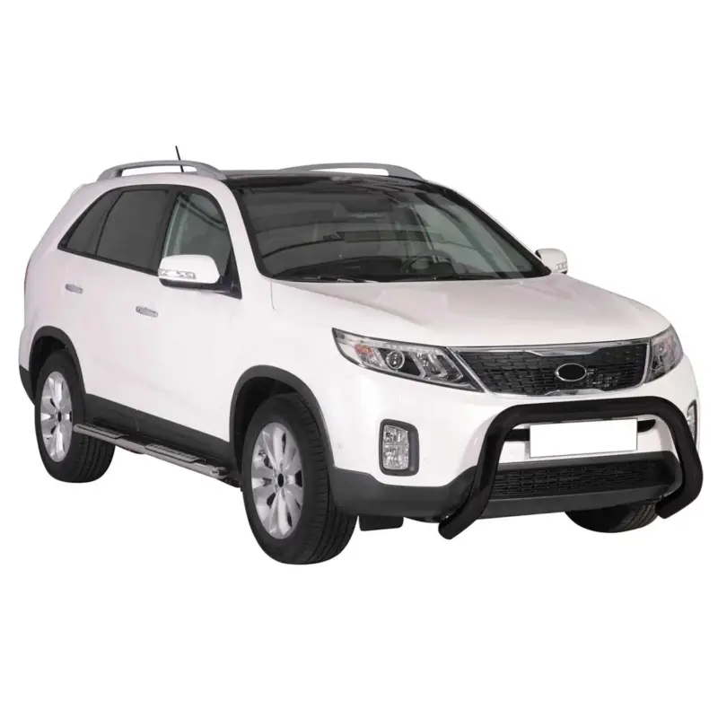 Frontbügel Frontschutzbügel für Kia Sorento 2012-2015 ø76mm Stahl Schwarz Schutz Preiswert