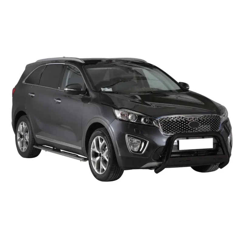 Frontbügel Frontschutzbügel für Kia Sorento 2014-2017 ø63mm Stahl Schwarz Schutz Markenware