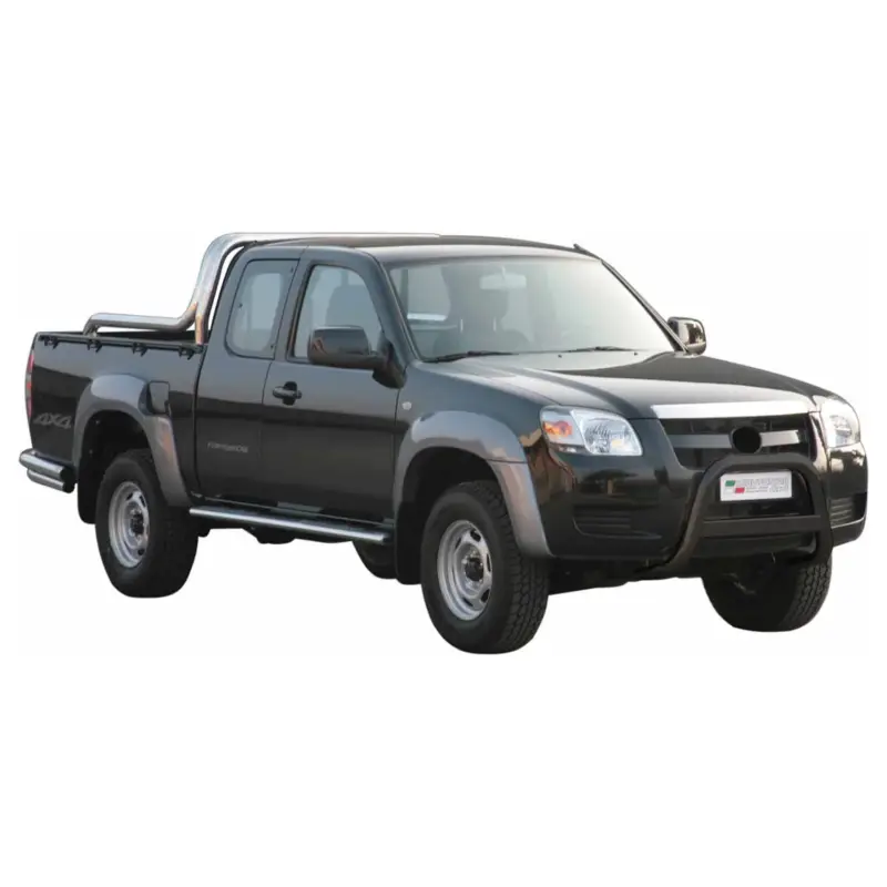 Markenprodukt Frontbügel Frontschutzbügel für Mazda BT-50 2006-2012 ø63mm Stahl Schwarz Schutz