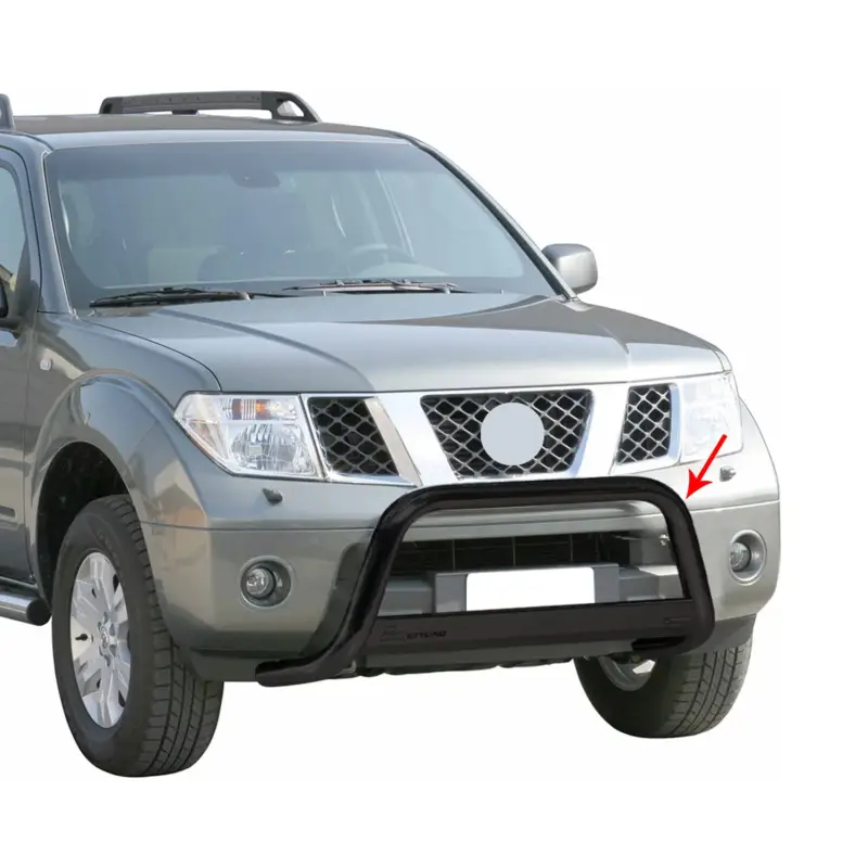 Angebot Frontbügel Frontschutzbügel für Nissan Navara 2005-2010 ø63mm Stahl Schwarz
