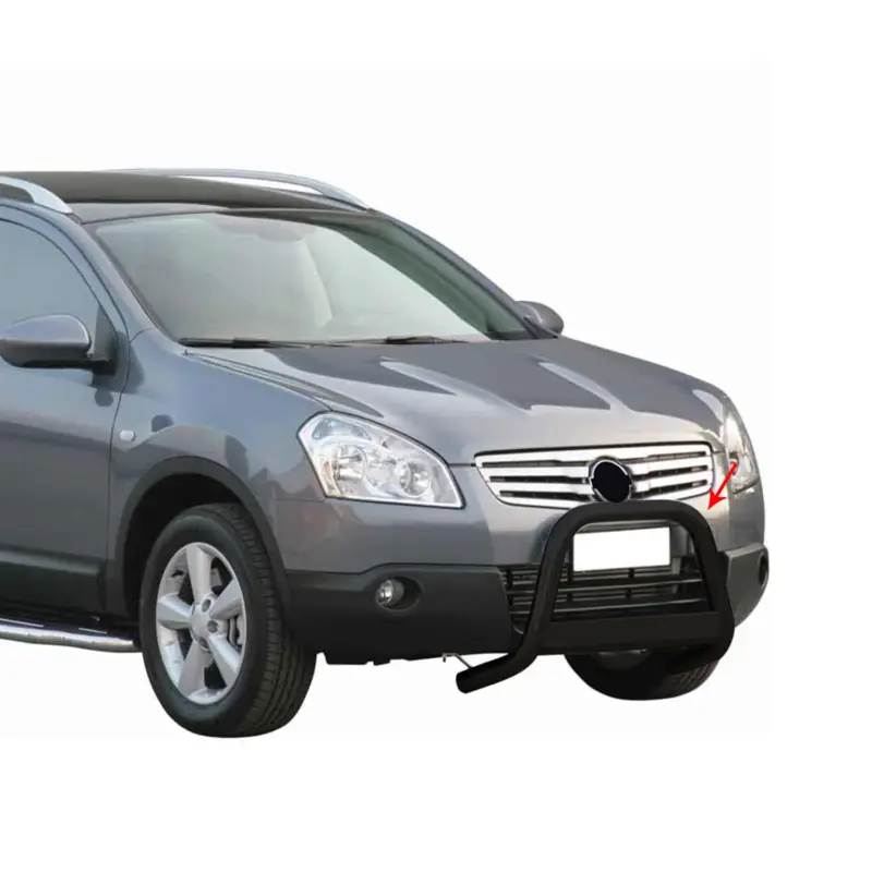 Frontbügel Frontschutzbügel für Nissan Qashqai +2 2008-2013 ø63mm Stahl Schwarz Nur Für Kurze Zeit