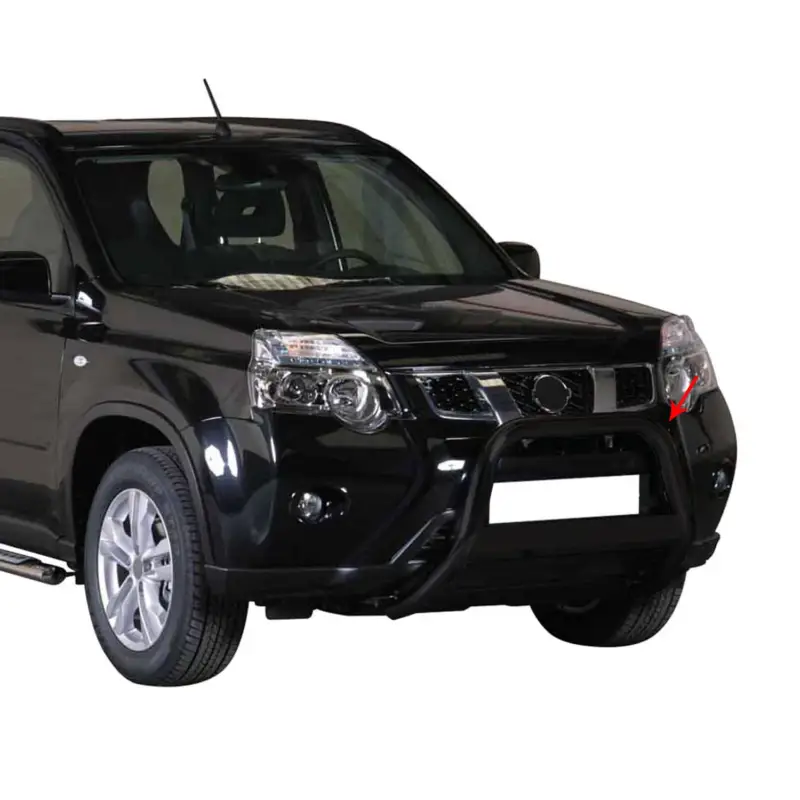 Must-Have Frontbügel Frontschutzbügel für Nissan X-Trail 2011-2014 ø63mm Stahl Schwarz