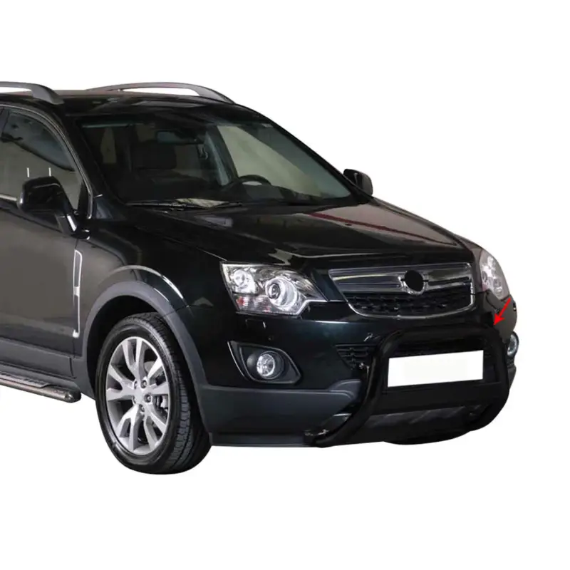 Online Kaufen Frontbügel Frontschutzbügel für Opel Antara 2011-2015 ø63mm Stahl Schwarz Schutz