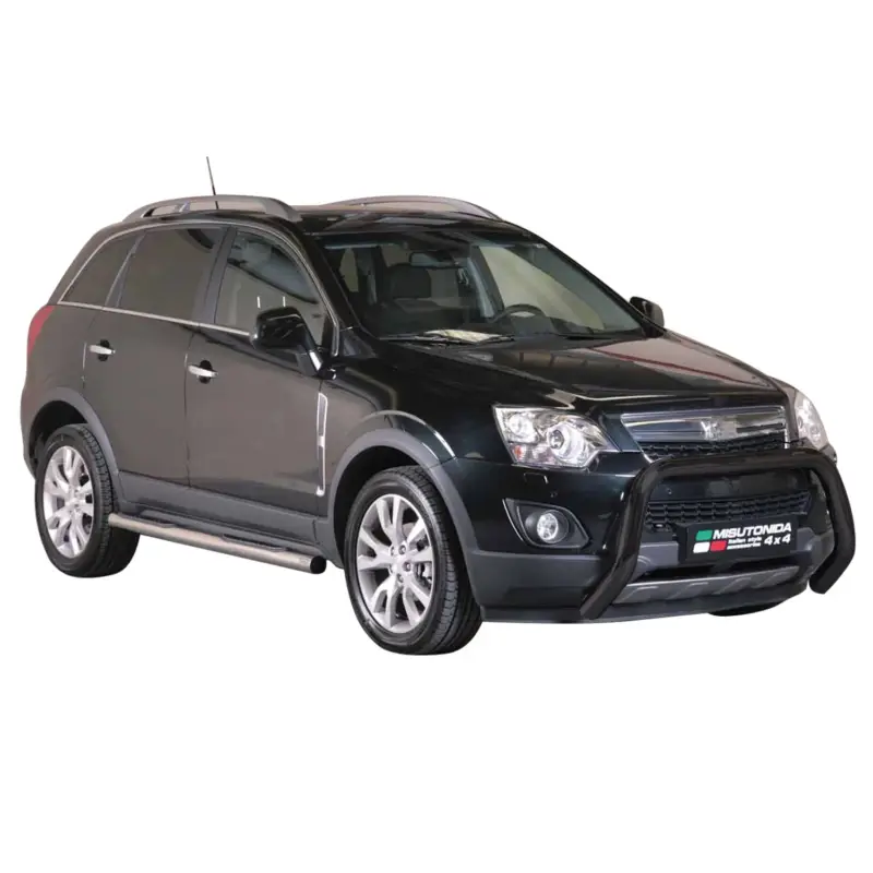 Frontbügel Frontschutzbügel für Opel Antara 2011-2015 ø76mm Stahl Schwarz Schutz Schnäppchen