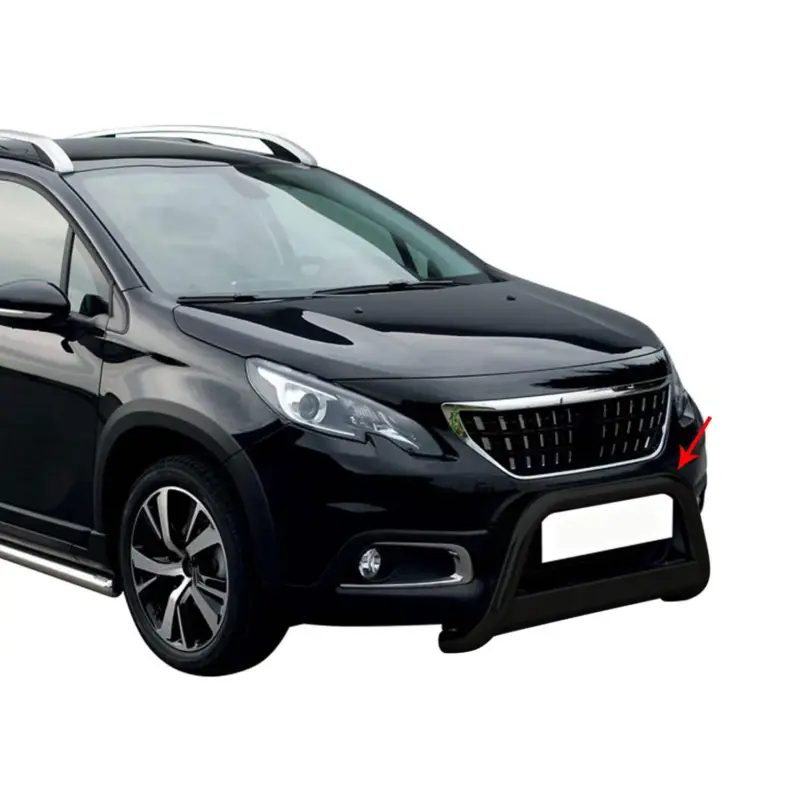 Bestseller Frontbügel Frontschutzbügel für Peugeot 2008 2016-2019 ø63mm Stahl Schwarz