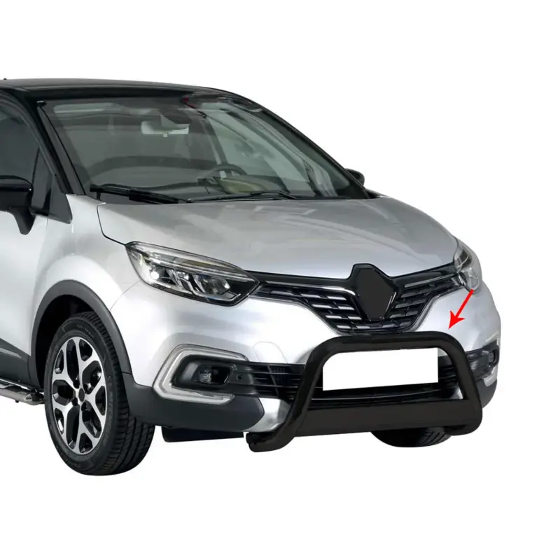 Frontbügel Frontschutzbügel für Renault Captur 2017-2019 ø63mm Stahl Schwarz Sale
