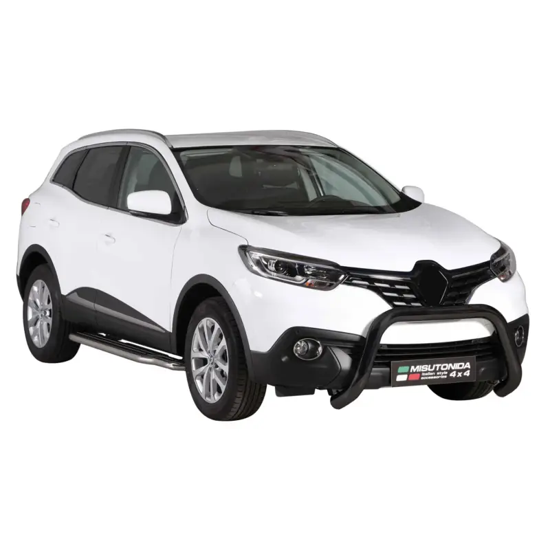 Frontbügel Frontschutzbügel für Renault Kadjar 2015-2018 ø76mm Stahl Schwarz Top-Preis