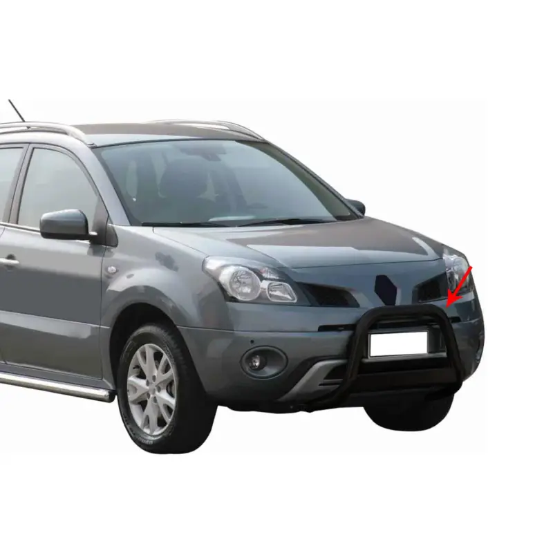 Must-Have Frontbügel Frontschutzbügel für Renault Koleos 2008-2011 ø63mm Stahl Schwarz