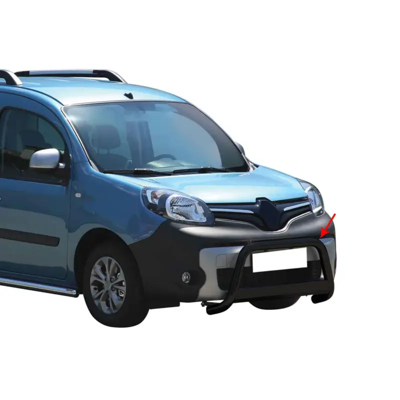 Frontbügel Frontschutzbügel für Renault Kangoo 2014-2021 ø63mm Stahl Schwarz Highlight