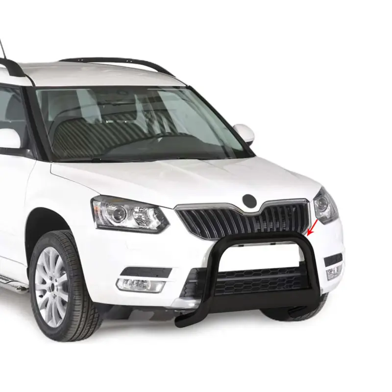 Beliebt Frontbügel Frontschutzbügel für Skoda Yeti 2014-2017 ø63mm Stahl Schwarz Schutz